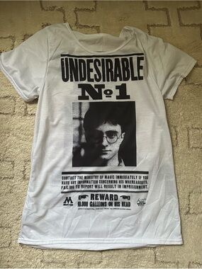 Blackmilk Harry Potter 'Undesirable No.1' Women's Tee size small